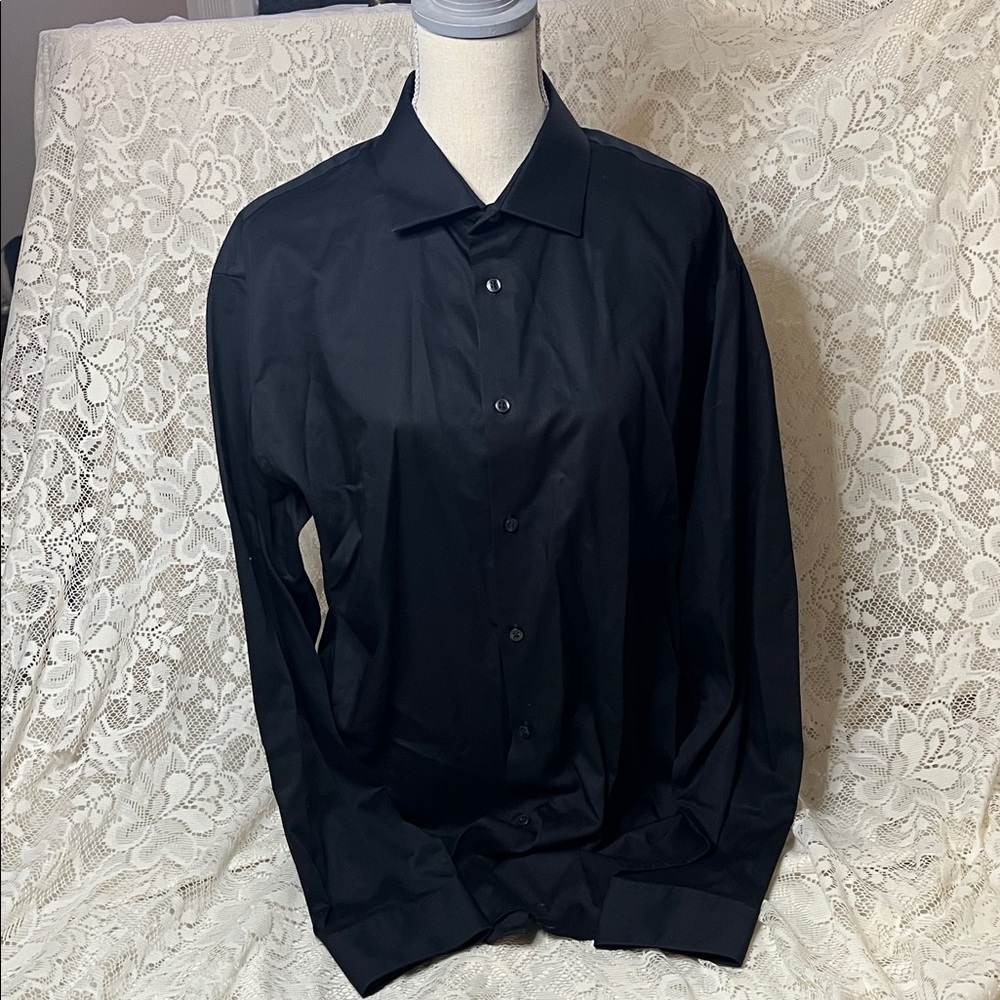 Calvin Klein Black Dress Shirt